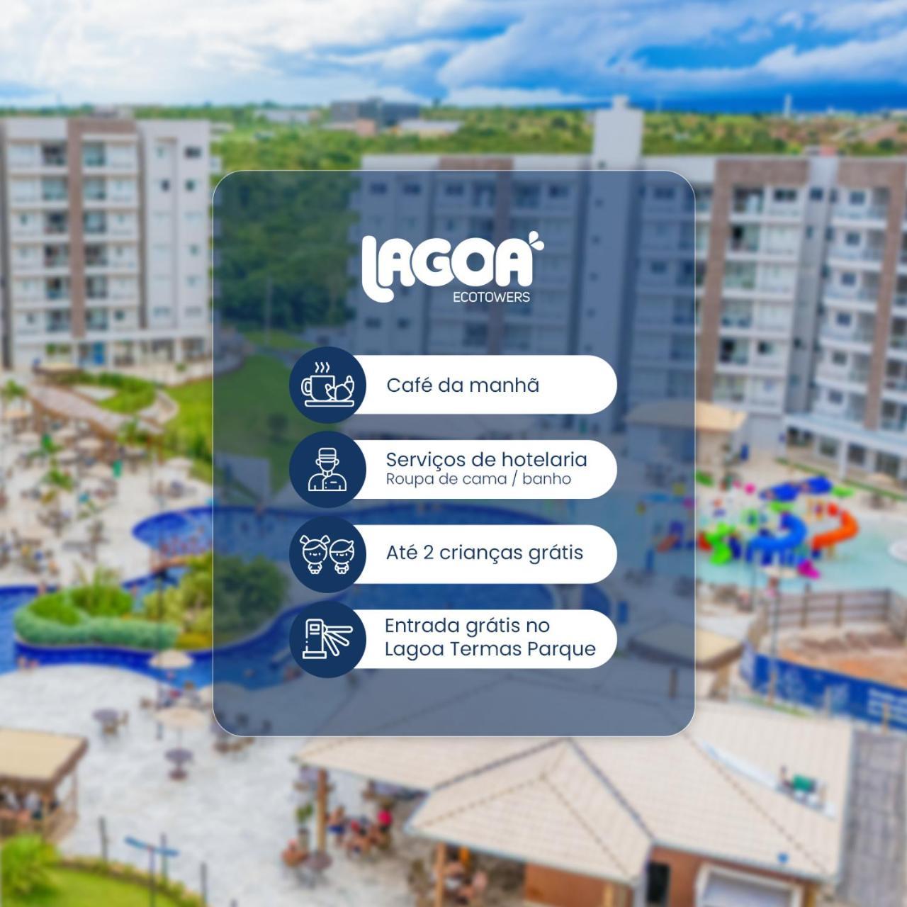 Lagoa Ecotowers Resort - Lagoa Oficial 카우다스노바스 외부 사진